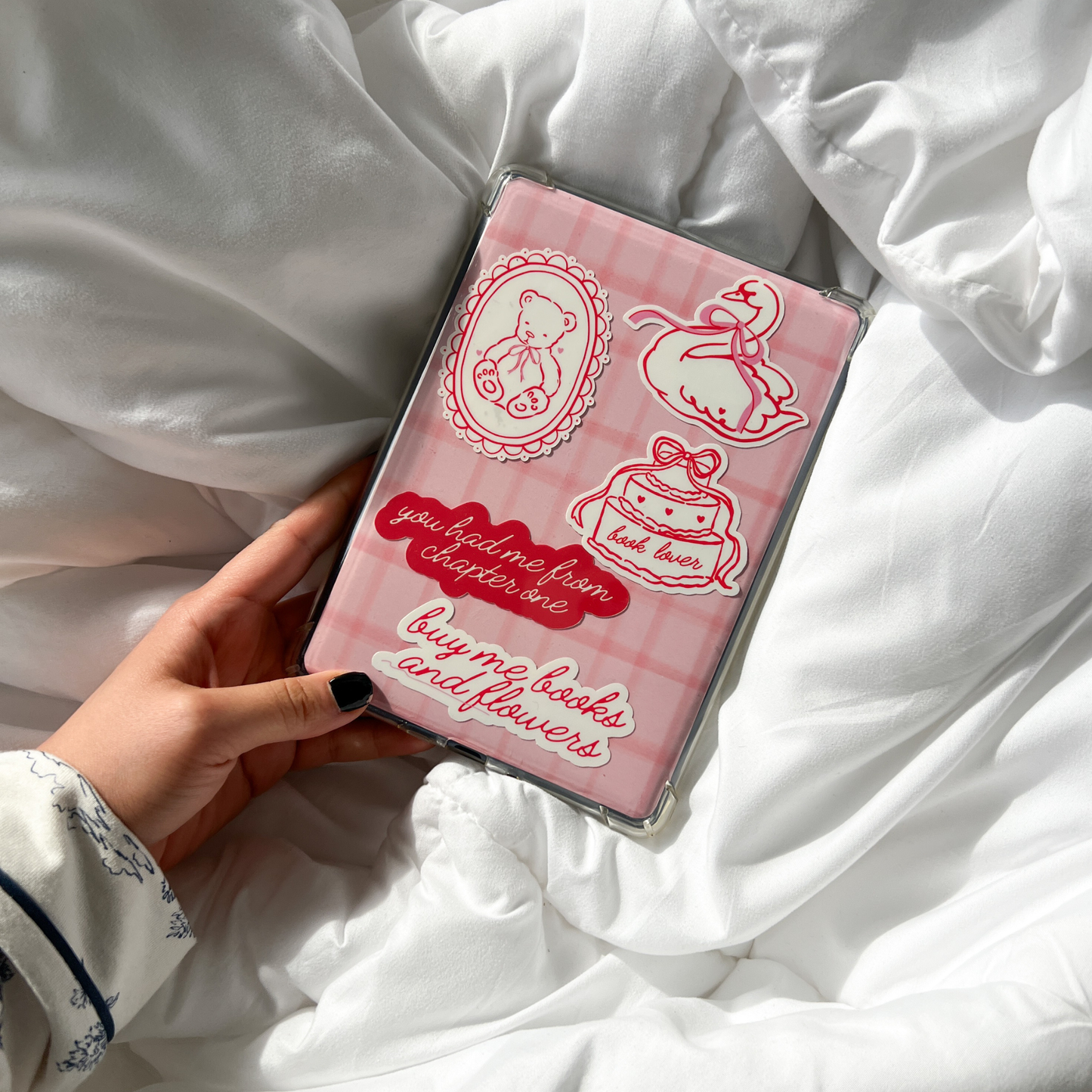 Valentine's Day Bookish Sticker Set