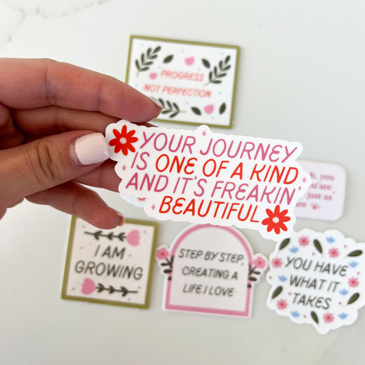 Motivational Stickers Set of 8