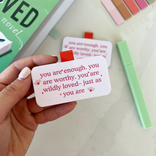 You are Enough Magnetic Bookmark