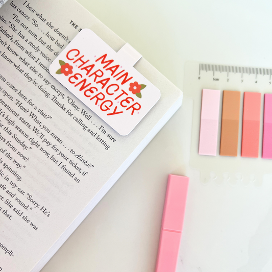 Main Character Energy Magnetic Bookmark