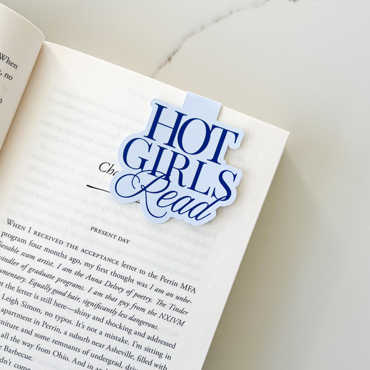 Hot Girls Read Magnetic Bookmark