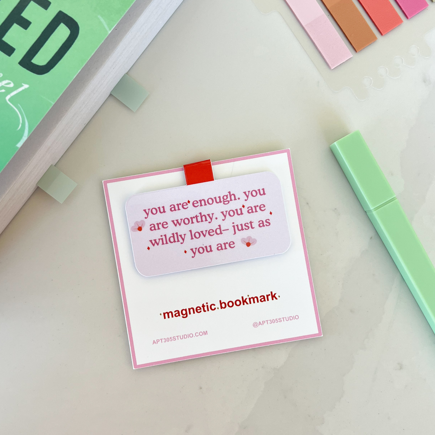 You are Enough Magnetic Bookmark