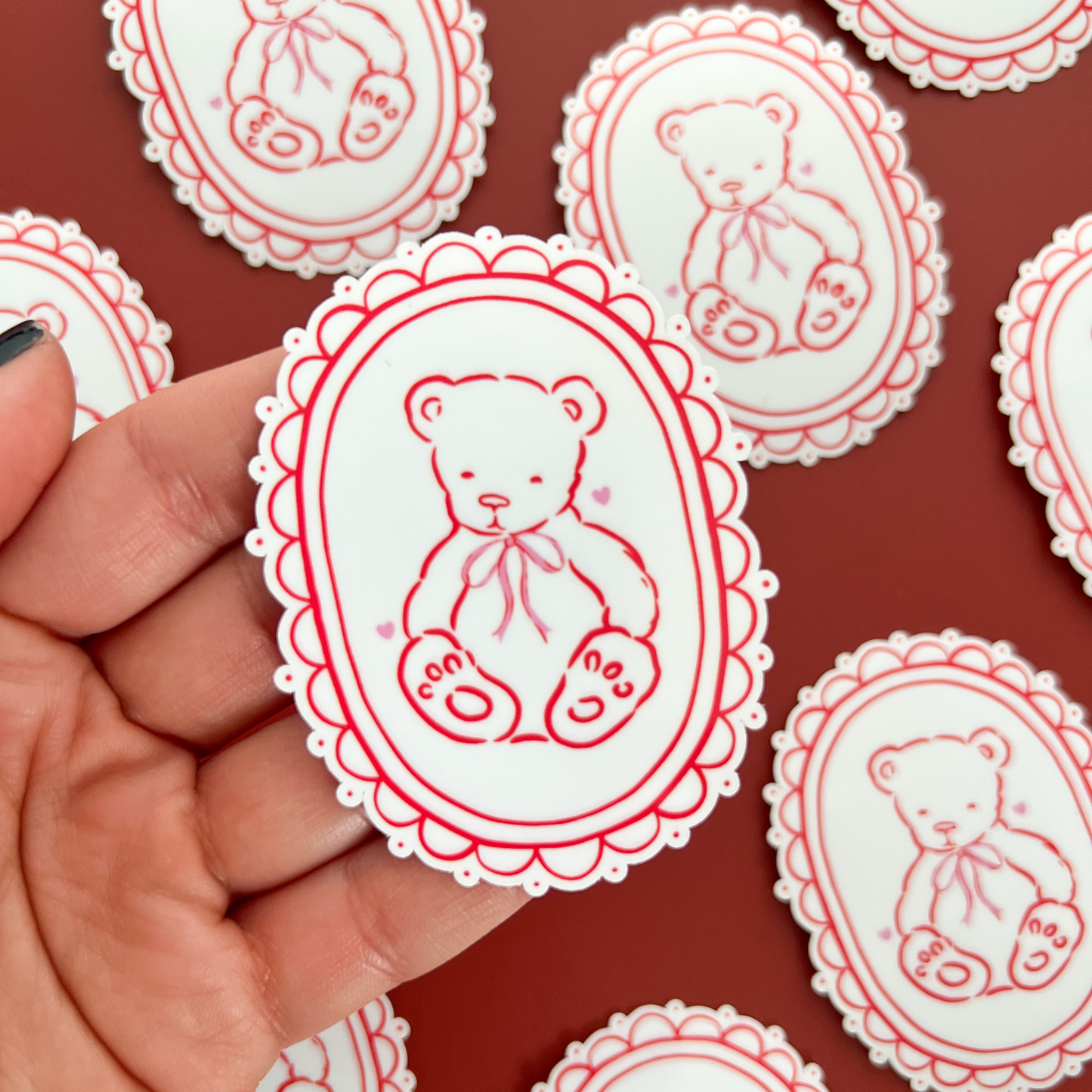 Valentine's Day Bookish Sticker Set