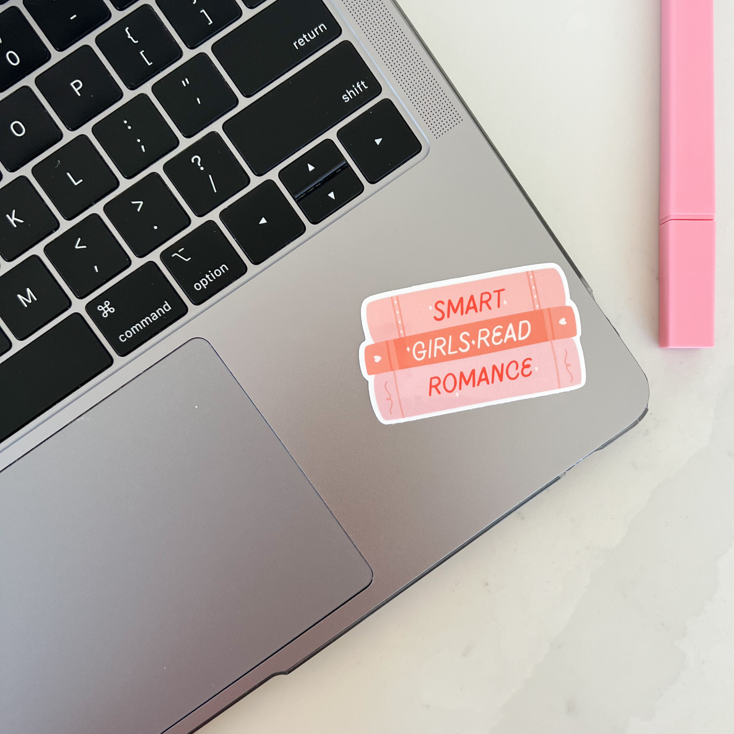 Smart Girls Read Romance Sticker