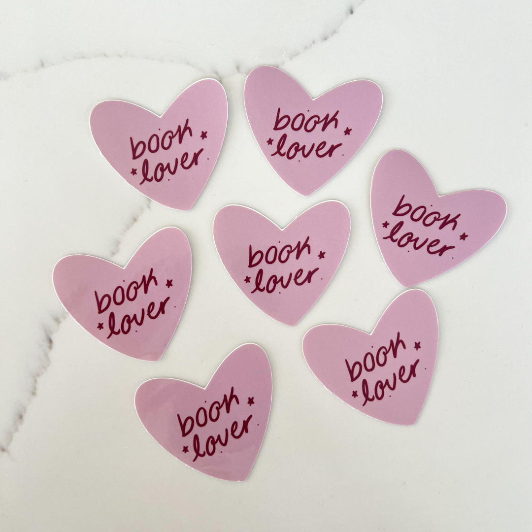 Book Lover Sticker Bundle Set of 4