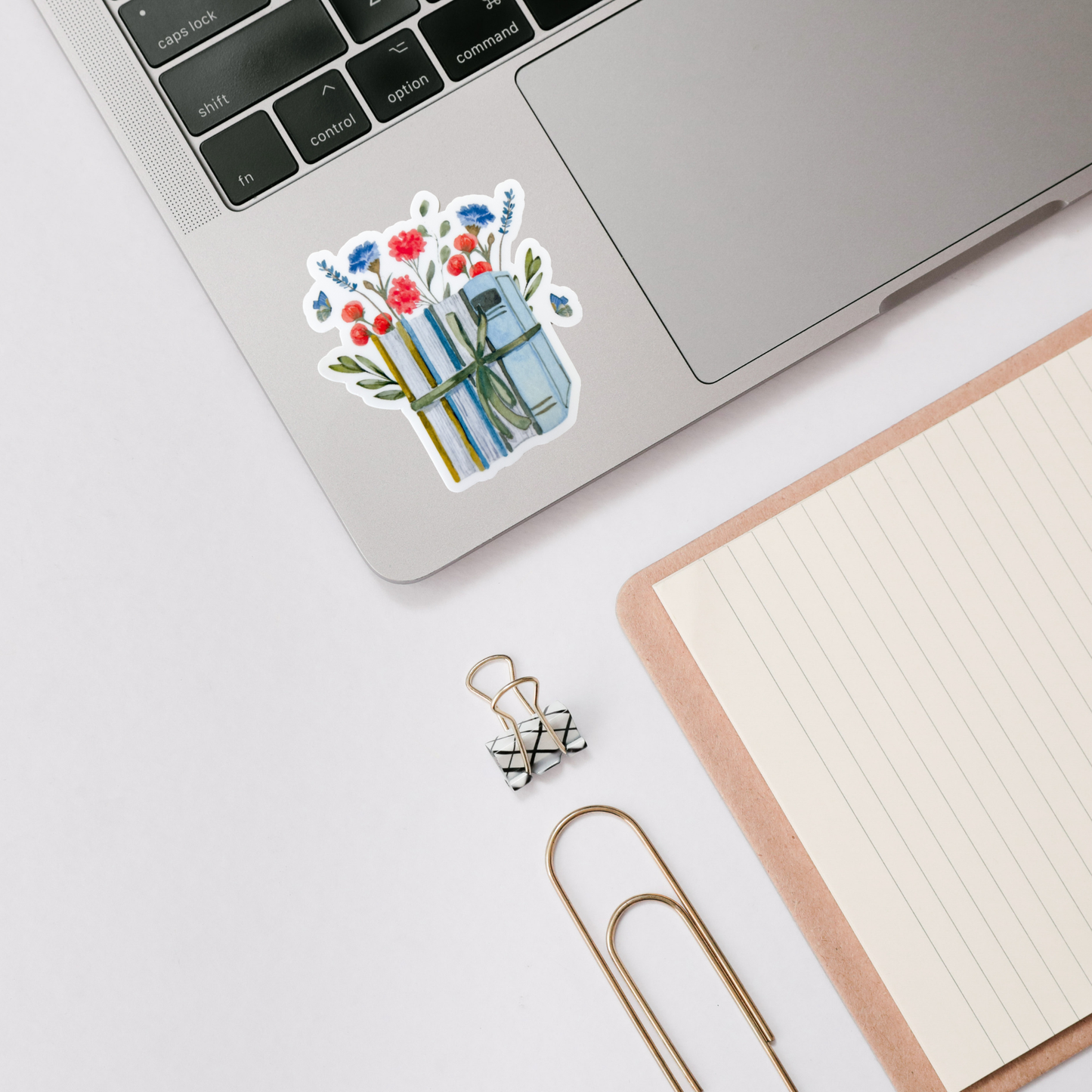 Spring Bookish Stickers Set