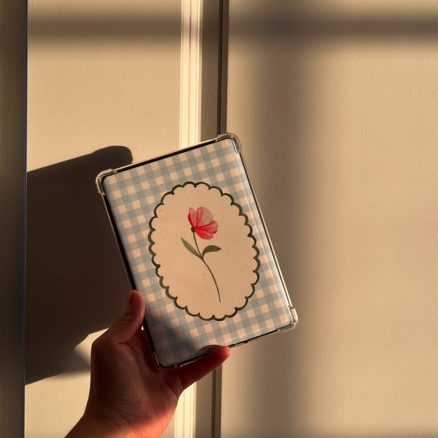 Spring Gingham Kindle Inserts