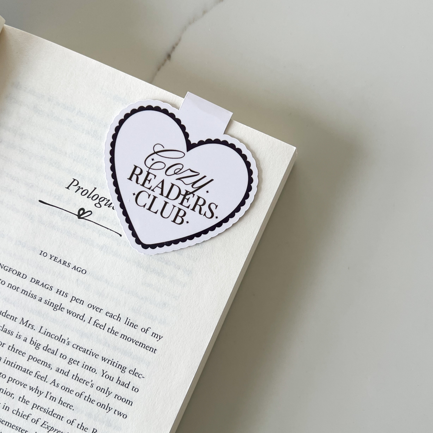 Reader's Club Magnetic Bookmark