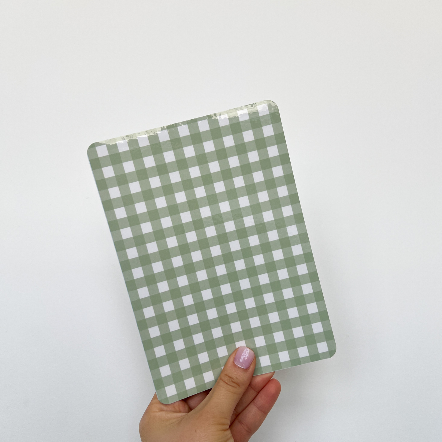 Spring Gingham Kindle Inserts
