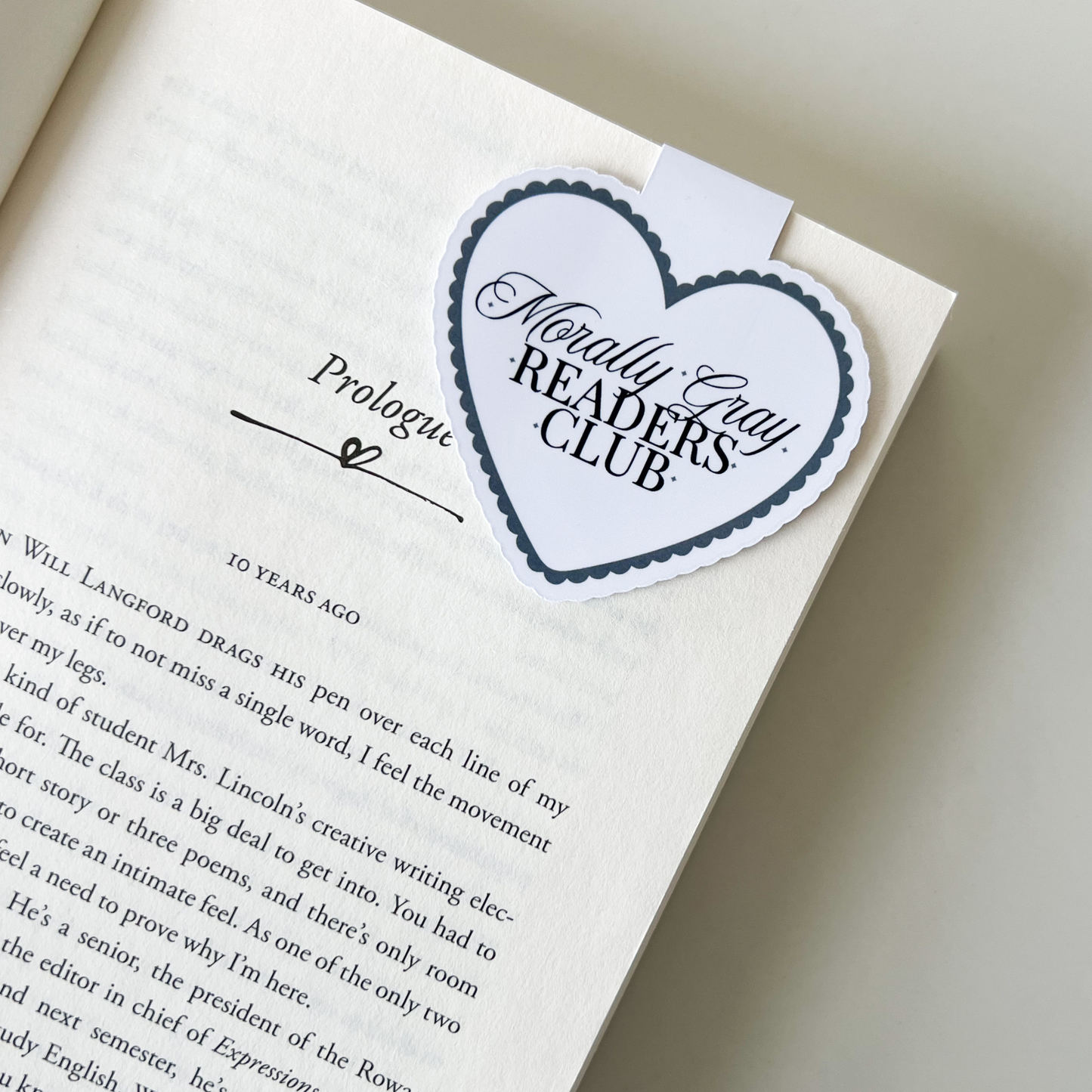 Reader's Club Magnetic Bookmark