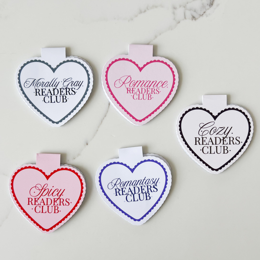 Reader's Club Magnetic Bookmark