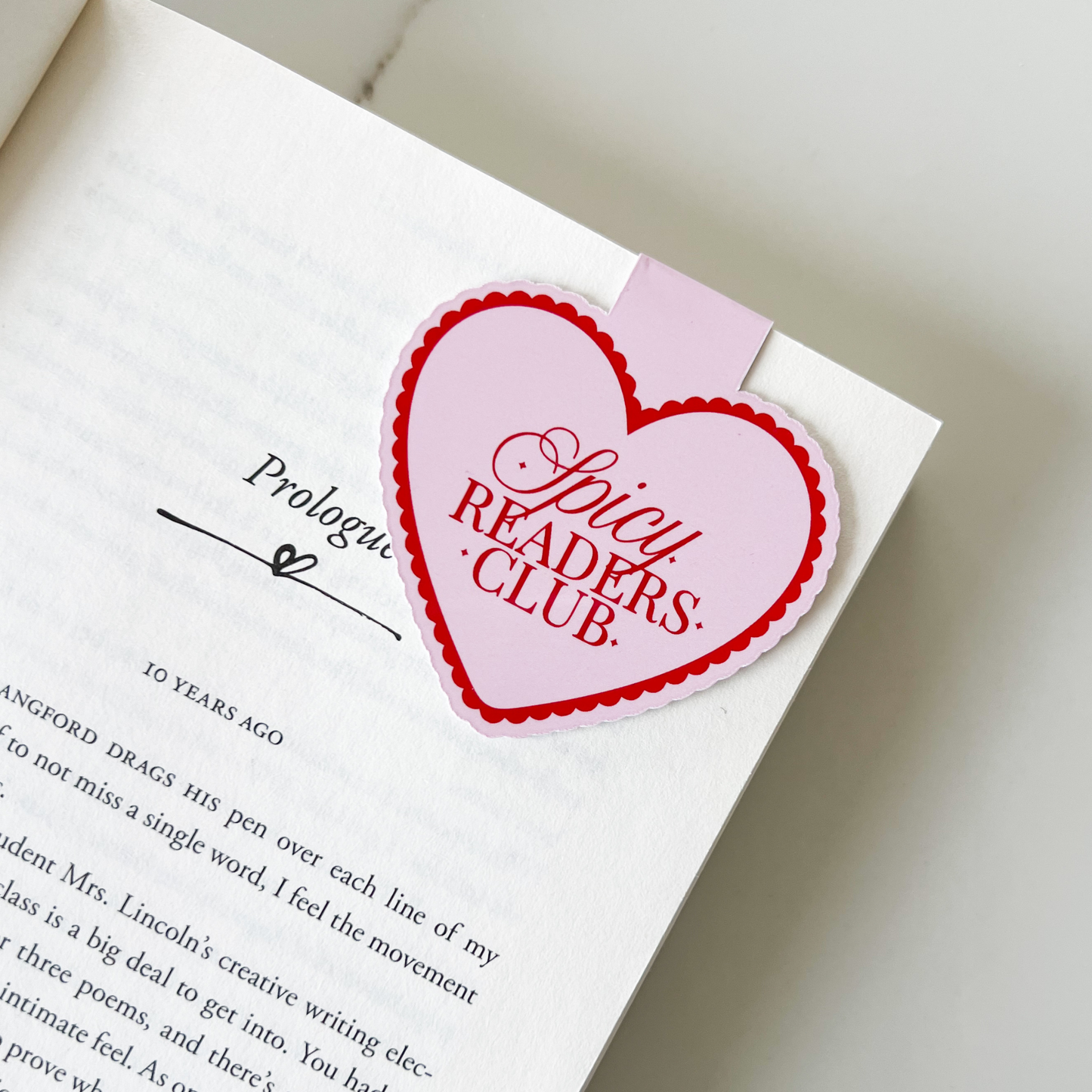 Reader's Club Magnetic Bookmark